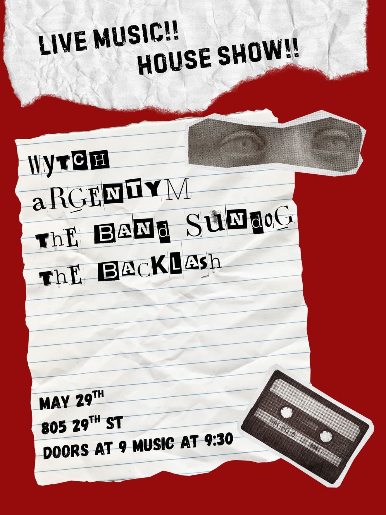 Live Music House Show — The Band Sundog