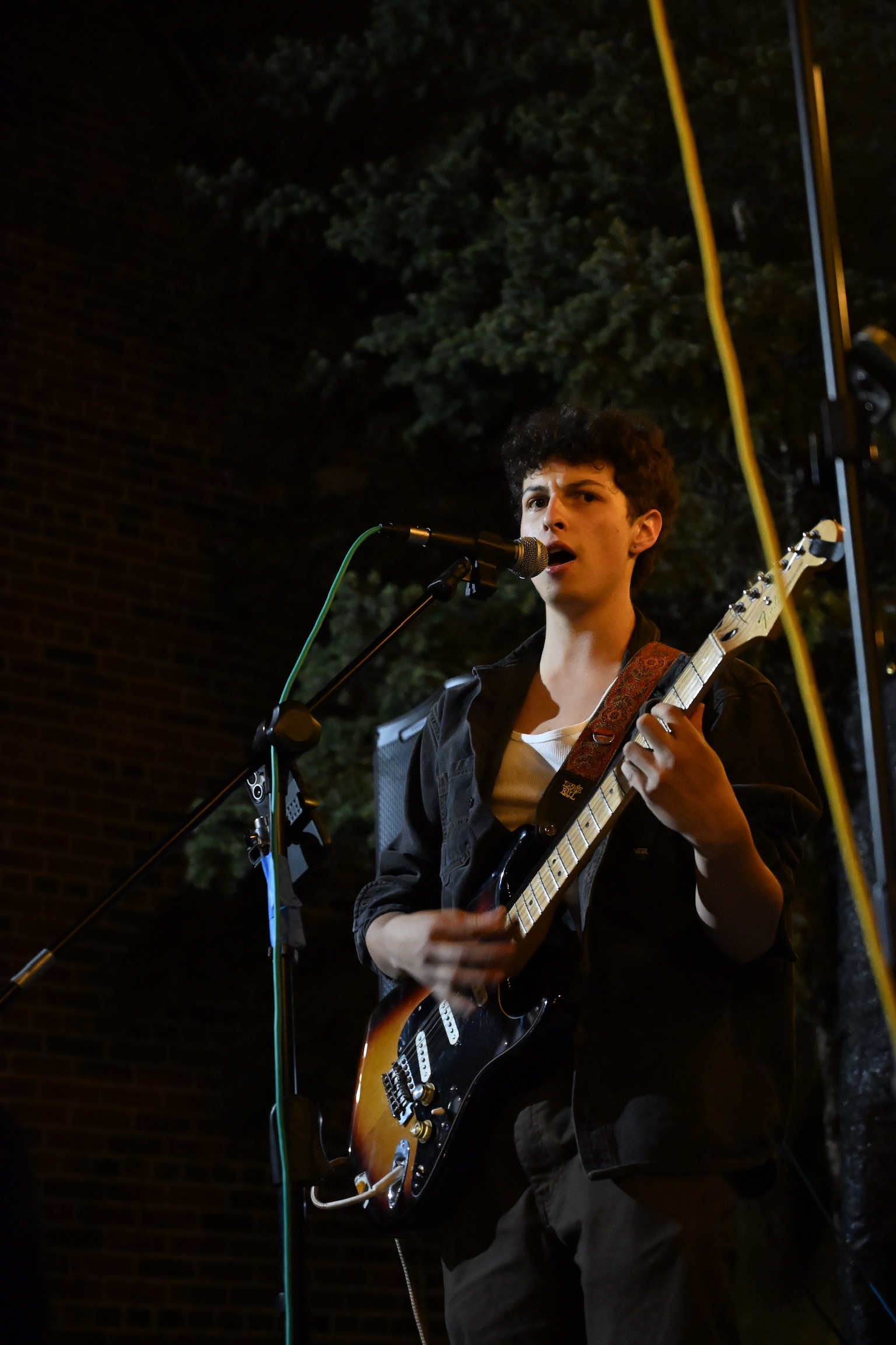 Sundog guitarist performing live